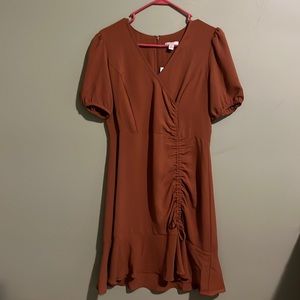 Cato Size M Rust orange dress NWT